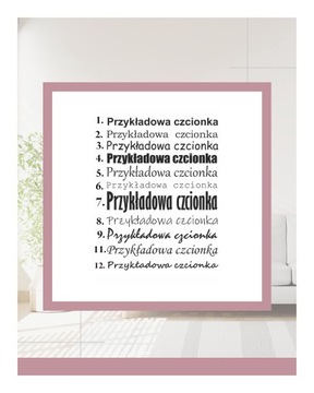 Наклейка ваш текст бесплатный текст персонализированный 60 см.