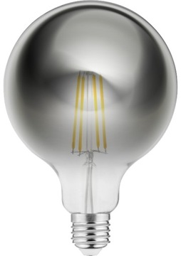 Żarówka ozdobna LED SMOKED FILAMENT, 2700K, E27, 720lm, 360°, G125, 8W, GTV