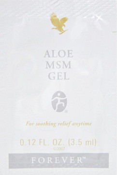 ALOESOWY ŻEL Z BIOSIARKĄ ALOE MSM GEL 3.5ml
