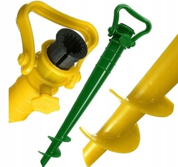 ПЛЯЖНЫЙ ЗОНТ 160СМ + ЭКРАН 8М С РУЧКОЙ-МОЛОТОКОМ