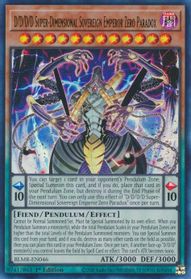 Yu-Gi-Oh! TCG: D/D/D/D Super-Dimensional Sovereign Emperor Zero Paradox