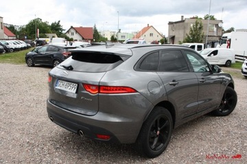 Jaguar F-Pace SUV 3.0 TDV6 300KM 2018 Jaguar F-Pace 3,0 D tylko 43t.km. R-SPORT 300KM kamera pdc 3.0 Diesel, zdjęcie 33