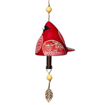 Bird Song Bell Hanging Decoration Spring Resin Bird Wind