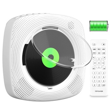 Odtwarzacz CD MP3 Bluetooth na Ścianę HiFi USB AUX