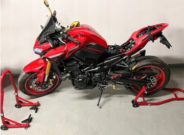 2x ПОДЪЕМНИК ДЛЯ МОТОЦИКЛА ДЛЯ ПЕРЕДНЕГО ЗАДНЕГО ДВИГАТЕЛЯ ПЕРЕДНЕГО ЗАДНЕГО МОТОЦИКЛА