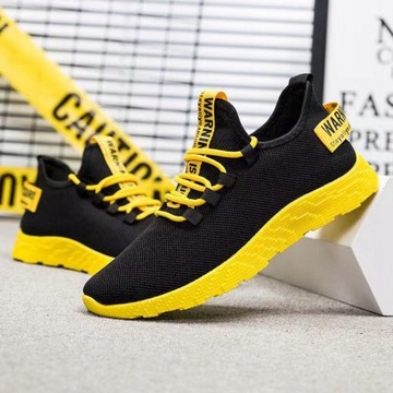 Buty Męskie Solidne Obuwie Sportowe Lekkie Adidasy