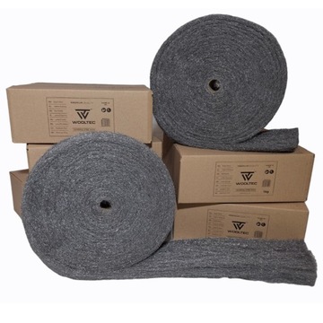 Wata polerska do polerowania metalu 250g Wełna stalowa - wydechy kolektory