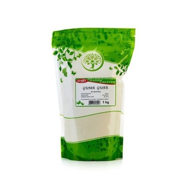 GUMA GUAR 1kg NATURALNY BŁONNIK POKARMOWY CUKRZYCA