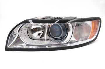 LAMPA REFLEKTOR LEWY PRZÓD PRZEDNI PRZEDNIA LIFT FL VOLVO V50 S40 II XENON