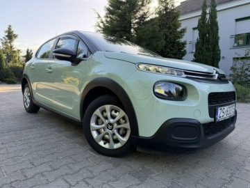 Citroen C3 III Hatchback 1.5 BlueHDi 102KM 2020 Citroen C3 1.5 BluHDi|Krajowy|Niski przebieg|