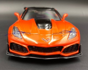Corvette ZR1 оранжевый 2019 1:24 Motormax 79356