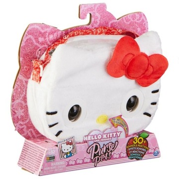 6064595 Interaktywna torebka Spin Master Hello Kitty Biała