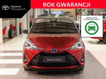 Toyota Yaris III Hatchback 5d Facelifting Hybrid 100KM 2017 Toyota Yaris Hybrid 100 Selection 1.5 Hybryda 100KM
