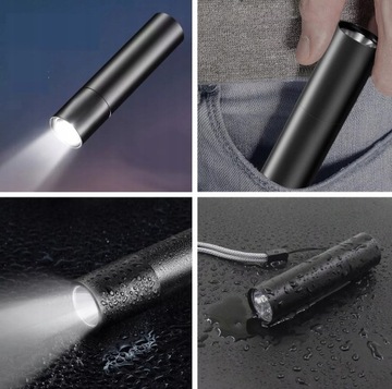 СВЕТОДИОДНАЯ ЛАМПА ДЛЯ МАСТЕРСКОЙ АККУМУЛЯТОРНЫЙ КАРМАННЫЙ ФОНАРИК МАЛЕНЬКИЙ USB