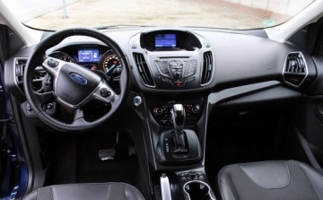 Ford Kuga II SUV 2.0 Duratorq TDCi 140KM 2013 Ford Kuga DOINWESTOWANY Bezwypadkowy Zadbany SERWIS 2.0 Diesel 140KM, zdjęcie 13