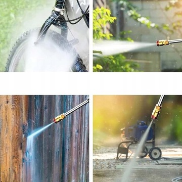 bezprzewodowa myjka ciśnieniowa Zasilana akumulatorowo mocna z dyszą 6 w 1
