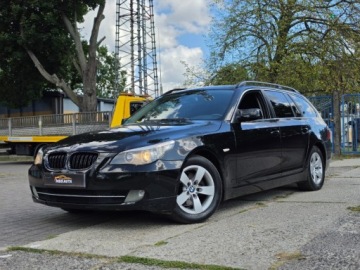 BMW Seria 5 E60 2007 BMW Seria 5 LIFT 520d Automat Kombi Alu Tempomat 2.0 Diesel 163KM