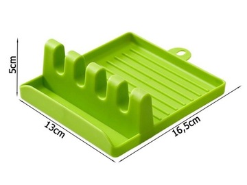 Ложка для сушки не загрязняет кухонную стойку во время приготовления пищи.