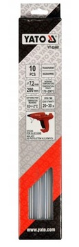 WKŁADY KLEJOWE DO PISTOLETU 7,2X200MM 10 SZTUK