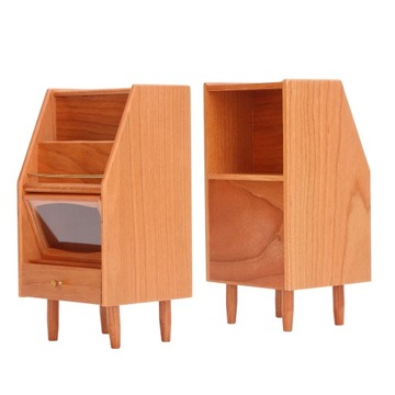 Миниатюрный шкафчик для кукольного домика Wood