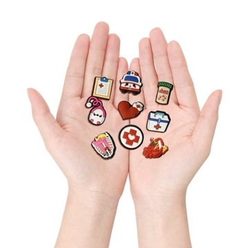 30 шт. Булавки для обуви CROCS – МЕДИЦИНСКИЕ УКРАШЕНИЯ, ПОДВЕСКИ, БУЛАВКИ