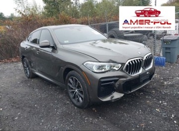 BMW X6 G06 2022 BMW X6 xDrive40i, 3.0l, od ubezpieczalni 3.0 Benzyna 335KM