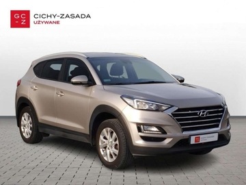 Hyundai Tucson III SUV Facelifting 1.6 GDi 132KM 2019 Hyundai Tucson Hyundai Tucson1.6 GDI 132KMKamera cofaniaSalon PolskaCzujni, zdjęcie 6