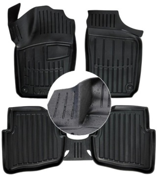 Gumové stěrače Vw Polo 4 2001-2009 Korytka Ud