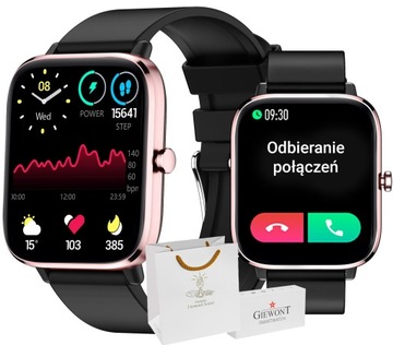 ZEGAREK SMARTWATCH NA KOMUNIĘ DLA DZIEWCZYNKI Z FUNKCJĄ ROZMOWY + TOREBKA