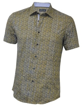 Koszula Męska Bawełna XL 43/44 Print Slim na lato