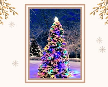 Елочные светильники 300LED ZEW 24м синие ПРЕМИУМ