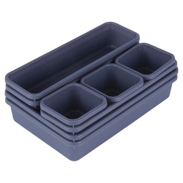 8x контейнеров-органайзеров MODULAR, вставка для ящика для хранения