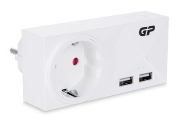 Gniazdo WiFi Smart Plug 2x USB Green Power