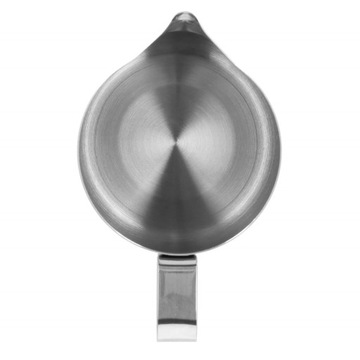 СТАЛЬНОЙ КУВШИН, КРУЖКА ДЛЯ ВСПЕНИВАНИЯ МОЛОКА, МОЛОЧНИК 600мл, НЕРЖАВЕЮЩАЯ НЕРЖАВЕЮЩАЯ