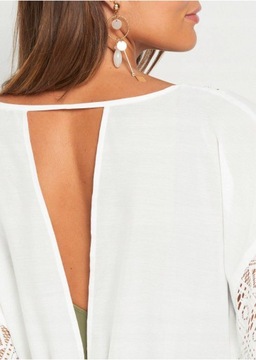 БЕЛОЕ ПЛЯЖНОЕ ПЛАТЬЕ WW 56