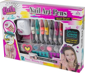 Набор для росписи ногтей для маникюра для девочек