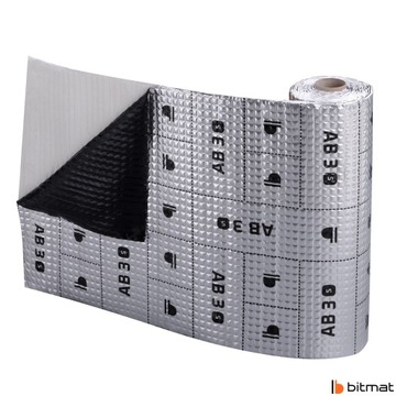 SOUND SOUNDING MAT Премиум-класс Бутиловый BITMAT 3мм 20x25см самоклеящийся