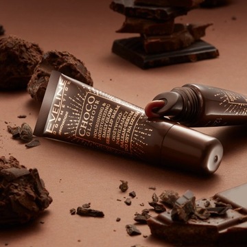 Eveline Choco Glamour Balsam Serum nawilżająco odżywczy do ust