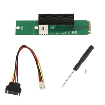 2 адаптера M2 M.2 и 1 адаптер PCI-E