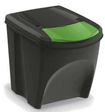 Zestaw koszy do segregacji śmieci Sortibox 3x25l