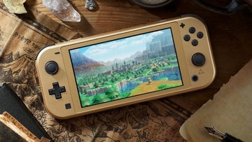 Nintendo Switch Lite Hyrule Edition очень хорошее состояние!