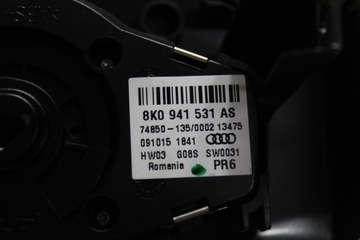 AUDI A5 8T FACELIFT PŘEPÍNAČ SVĚTEL 8K0941531AS