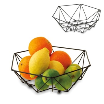 Ozdobna MISKA METALOWA ażurowy KOSZYK NA OWOCE