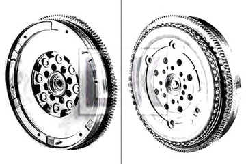 KOLO DVOUHMOTNÉ MERCEDES W203 S203 W210 2,2 CDI 98-