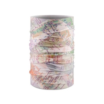 Buff komin chusta wielofunkcyjna całoroczna UPV50 Ecostretch Mapa