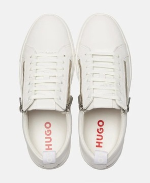 Połbuty męskie buty sportowe HUGO BOSS białe trampki sneakersy r. 42 28cm