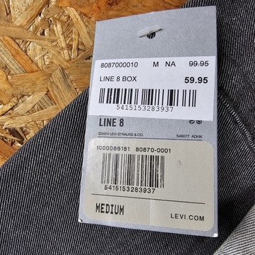 Kurtka Jeansowa LEVIS Nowa Katana Dżins Denim Męska M