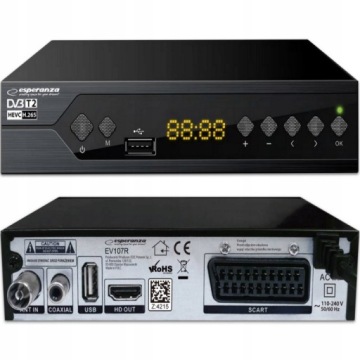 НАЗЕМНЫЙ ТВ-ДЕКОДЕР ТЮНЕР FULL HD DVB-T2 + ПУЛЬТ ДИСТАНЦИОННОГО УПРАВЛЕНИЯ