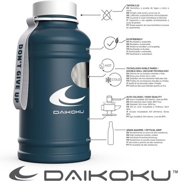 ТЕРМОВО-ПИТЬЕВАЯ БУТЫЛКА ДЛЯ ВОДЫ БУТЫЛКА ДЛЯ ТРЕНИРОВКИ THERMOS MOUNTAIN CAMPING 1,3л