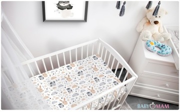 ПРОСТЫНЬ С ВОСТОЧНЫМ ХЛОПКОМ 100% 140х70 BABYMAM